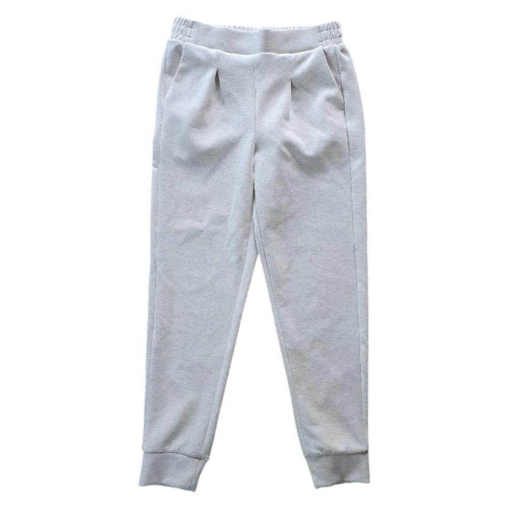 Avia Jogger Pants‎ Womens XS Cream Pleated High Rise Athleisure Loungewear Yoga